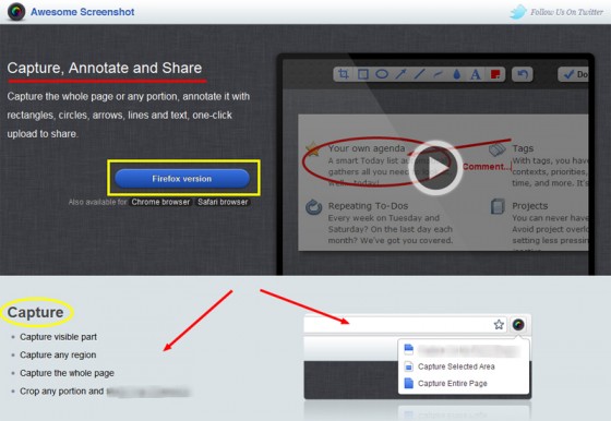 Сервис Awesome Screenshot Сервис Awesome Screenshot