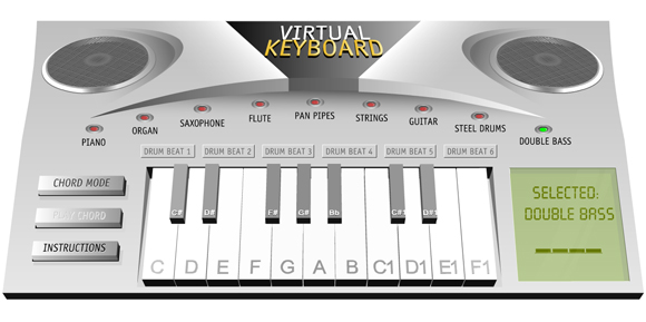 музыкальный синтезатор онлайн